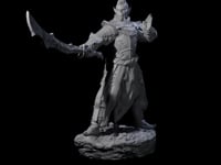 Poised Githyanki Warrior