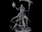 Flaming Necromancer