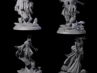 Four Looming Druids of the Blight