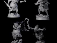 Four Smelly Kua-Toa Mystics