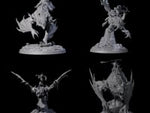 Four Kamikaze Werebat Riding Goblins