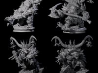 Four Hulking Ogre Juggernauts