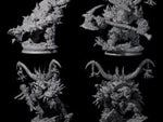 Four Hulking Ogre Juggernauts