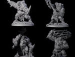Four Fetid Hulking Ogres