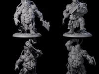 Four Raging Cyclops