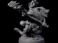 Oinking Boarfolk Soldier B