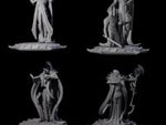 Four Scheming Mind Flayer Sorcerers