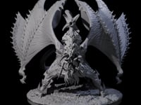 Striking Mind Flayer Dragon