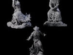 Three Crouching Mind Flayer Warriors