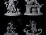 Four Chainbound Kyton Priestesses