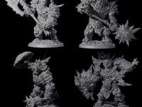 Four Oceanbound Ogres