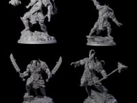 Four Sea Giant Sentinals