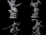 Four Swirling Efreeti