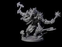 Chopping Four Armed Troll