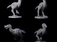 Four Hunting Axe Beaks