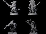 Four Scabby Brine Goblins