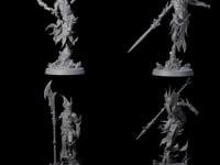 Four Swinging Abyssal Myrmidons