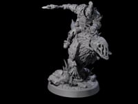 Ironclad Orc Warg Rider C