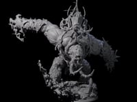 Rampaging Horned Cave Troll