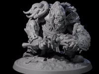 Squat Grinning Ogre B