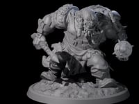 Squat Grinning Ogre C