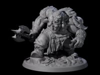 Squat Grinning Ogre D