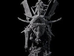 Tusked Goblin Shaman War Leader on Beast
