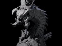Bucking Purple Worm Rider D