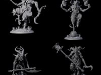 Four Prancing Jester Goristro Brutes
