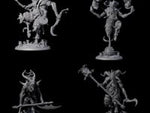 Four Prancing Jester Goristro Brutes