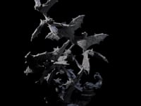 Flapping Swarm of Vampire Bats