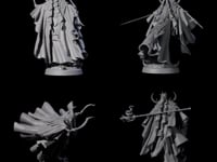Four Floating Robed Cultists