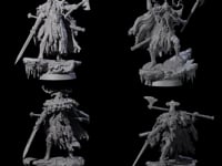 Four Frozen Expanse Draugrs
