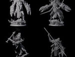 Four Mutated Armoured Chuuls