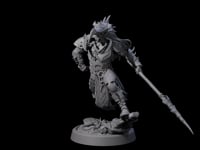Chitinous Armour Wearing Forest Warrior
