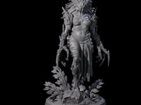 Forest Defending Dryad A