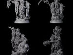 Four Casting Spore Priests