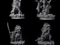 Four Growing Fungus Cultists