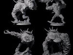 Four Smashing Myconid Brutes