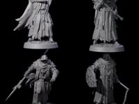 Four Grimdark Town Guardsmen