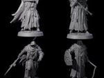 Four Grimdark Town Guardsmen