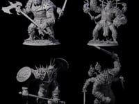 Four Smashing Helmed Horrors