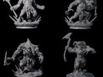 Four Hunting Balors