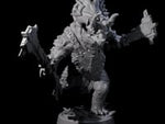 Attacking Triceratops Warrior A