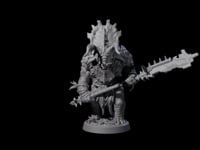 Attacking Triceratops Warrior C