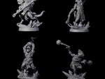 Four Slimy Troglodyte Cultists