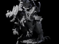 Stacked Saurian Siege Beast A