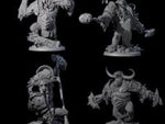 Four Armoured Giant Orangutans
