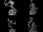 Four Swinging Hazodee Shamans