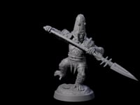 Striking Furry Orc A